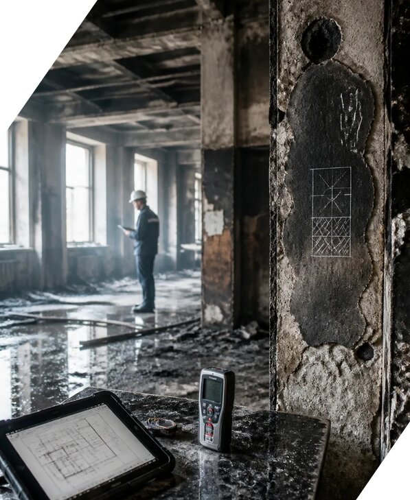 Обследование зданий после пожара в Балакове от 15266 р. | ЭкспертизаРоссия