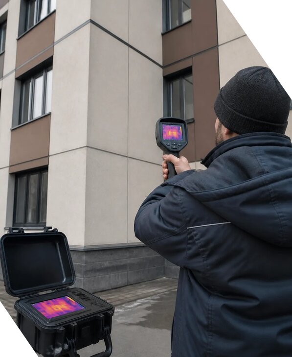 Тепловизионное обследование зданий и сооружений в Балакове